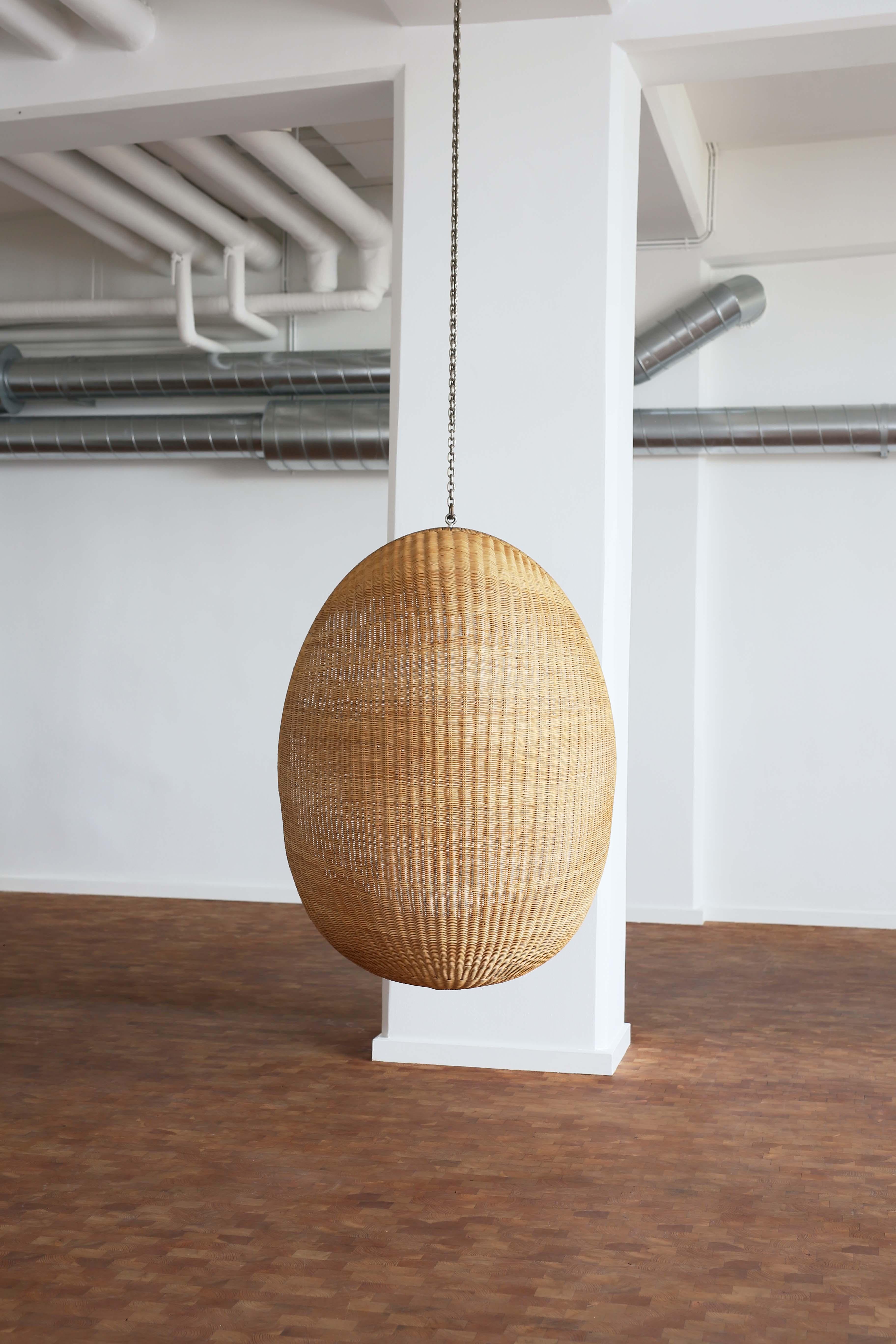 Silla colgante Eeg original de Nanna Ditzel para R. Wengler, 1959 Danés en venta