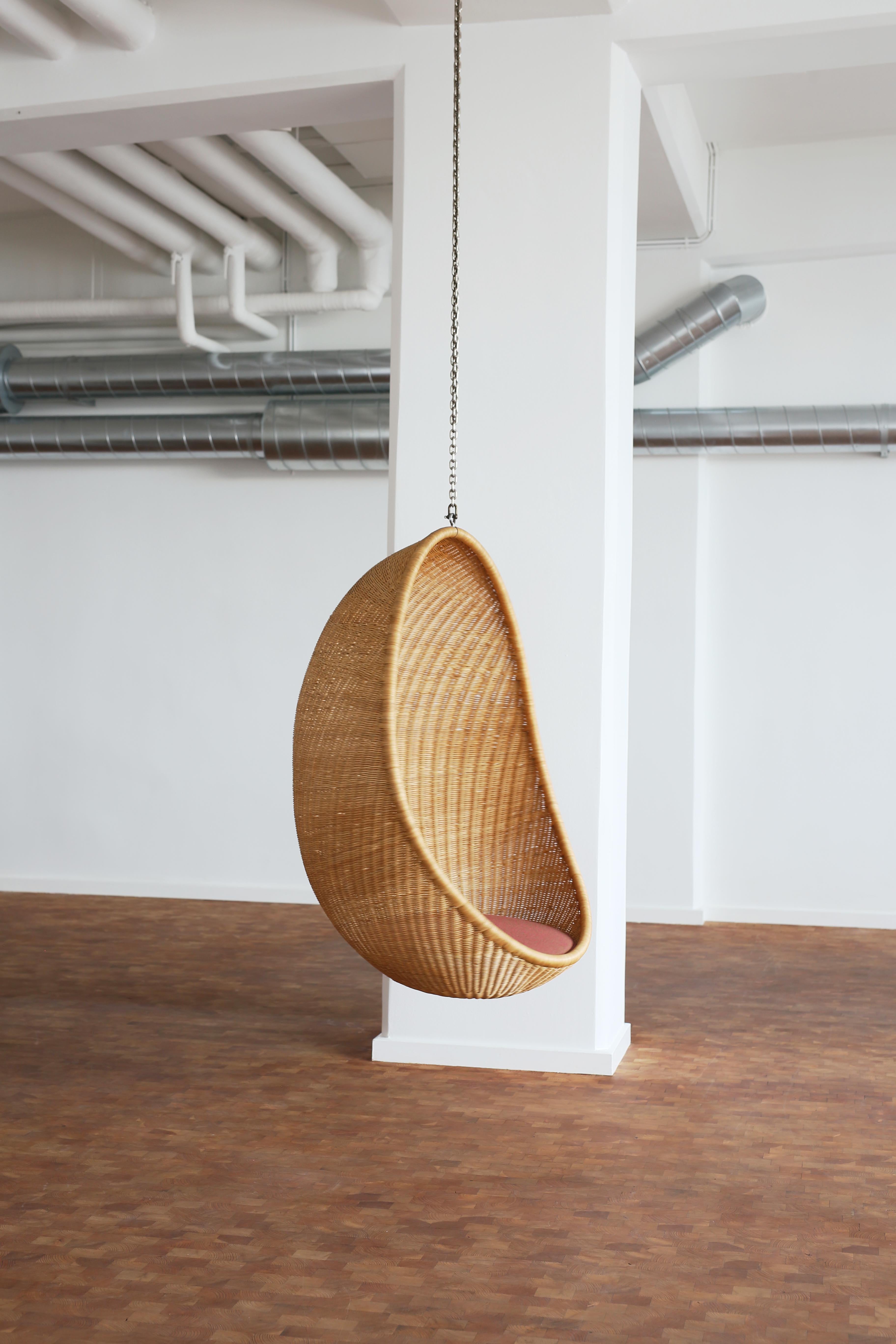 Silla colgante Eeg original de Nanna Ditzel para R. Wengler, 1959 en Bueno estado para la venta en Copenhagen, DK