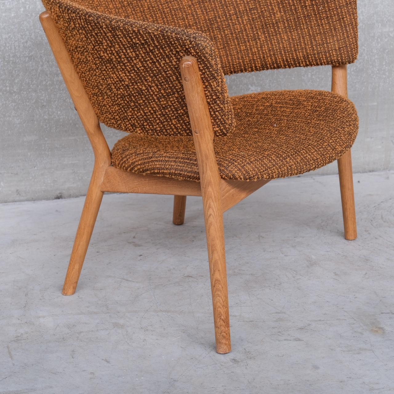 Fauteuil ouvert original Nanna Ditzel ND-83 du milieu du siècle dernier en vente 6