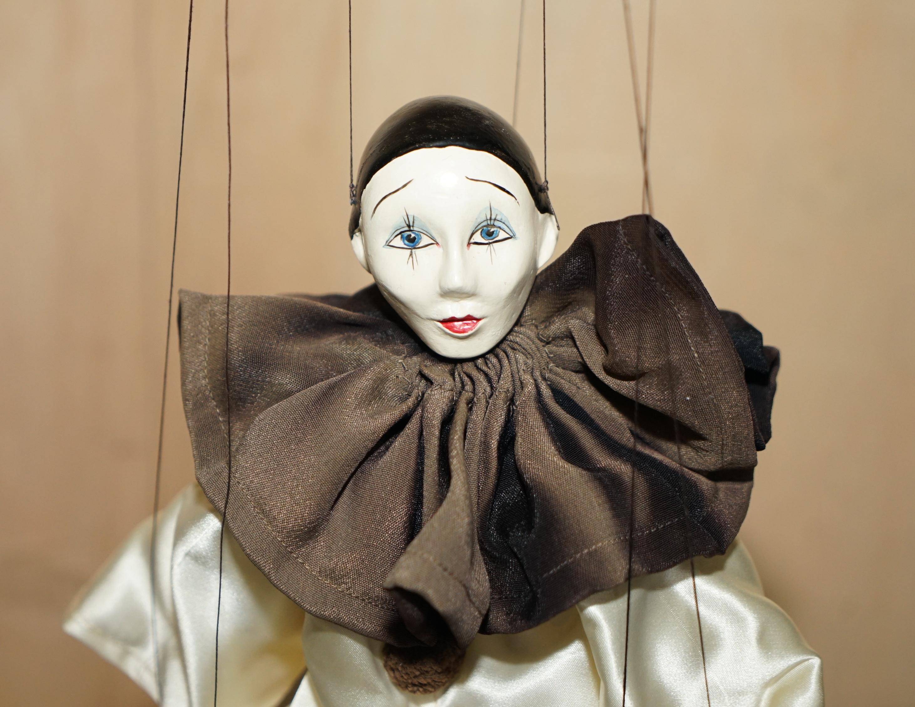 Marioneta de hilo original New Old Stock Circa 1900 Liberty's London Francés en venta