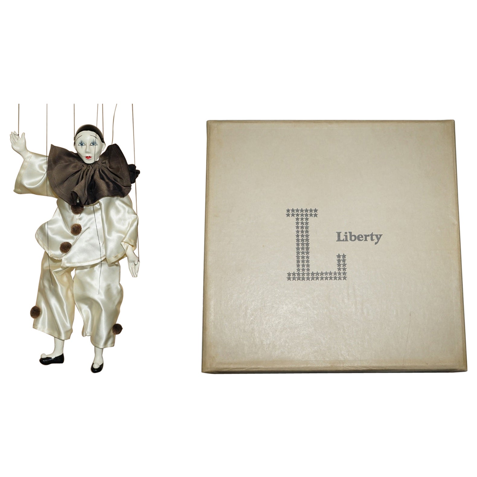 Original New Old Stock Circa 1900 Liberty's London Marionette String Puppet