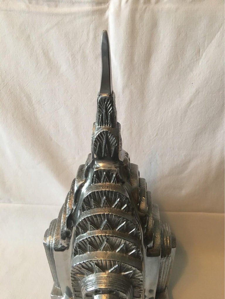 New York Souvenir Chrysler Building Top Made Of Aluminum