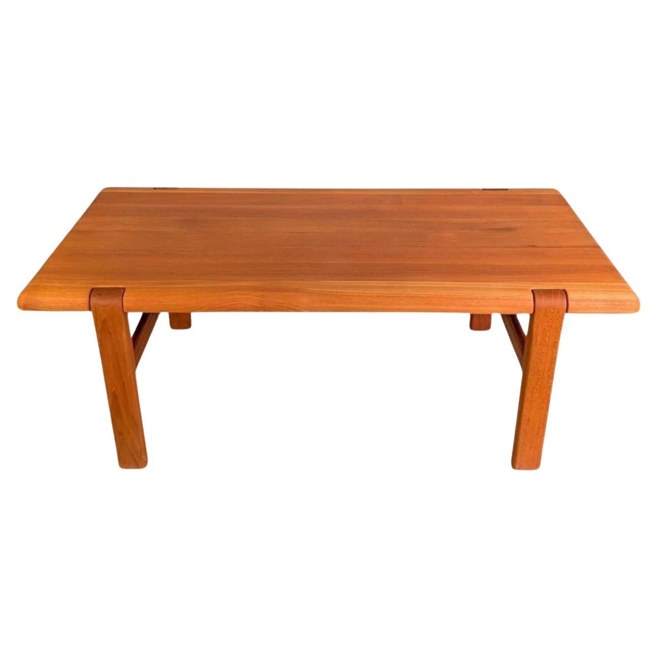 Couchtisch originale Niels Bach Midcentury danese in teak 1970 in vendita