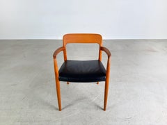 Original Niels Otto Moller Armlehnstuhl Stuhl Modell 56 Midcentury