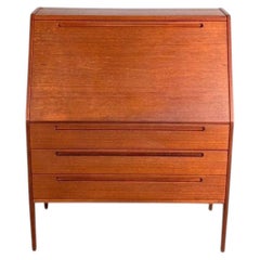 Originale Nils Jonsson Sekretär HJN Mobler Midcentury Teak danish2