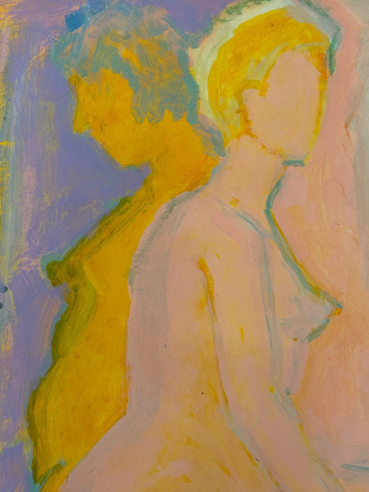 Obra de arte original Desnudo de Jean Olds Moderno de mediados de siglo en venta