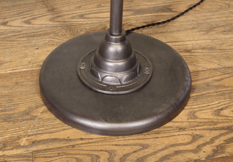Original O C White Articulating Two Arm Floor Lamp For At 1stdibs American Original O C White Articulating Two Arm Floor Lamp For