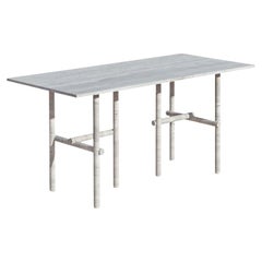 Original Ocean Travertine Desk by Clement Brazille