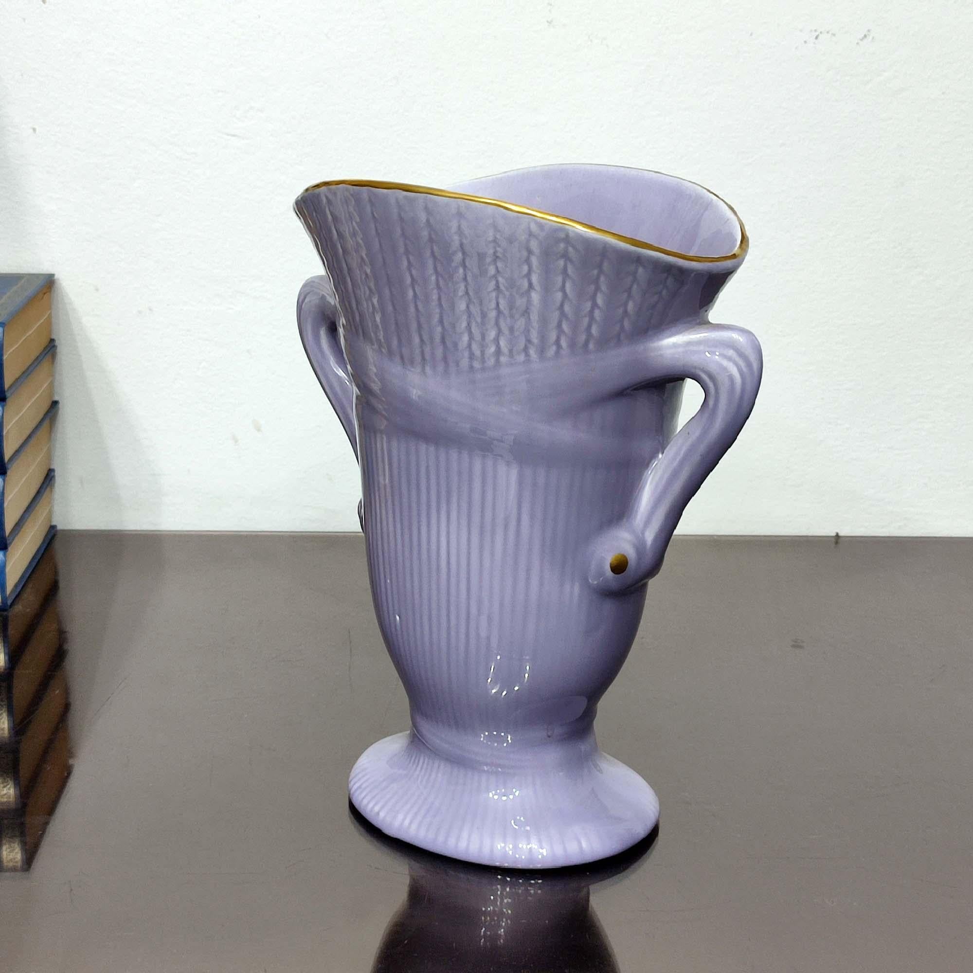 Early 20th Century Original of the 1925s Swedish Grace Ceramic Vase, by Louise Adelborg, Rörstrand For Sale