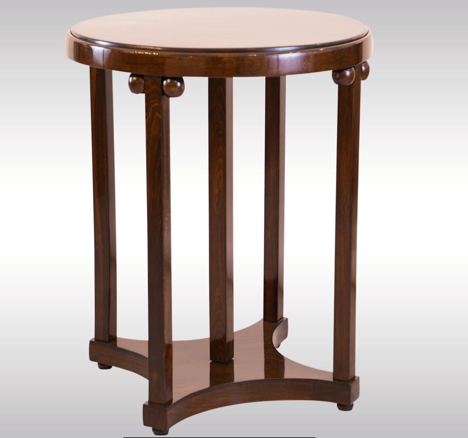 Mesa de centro original de la época Josef Hoffmann Jacob and Josef Kohn Austríaco en venta