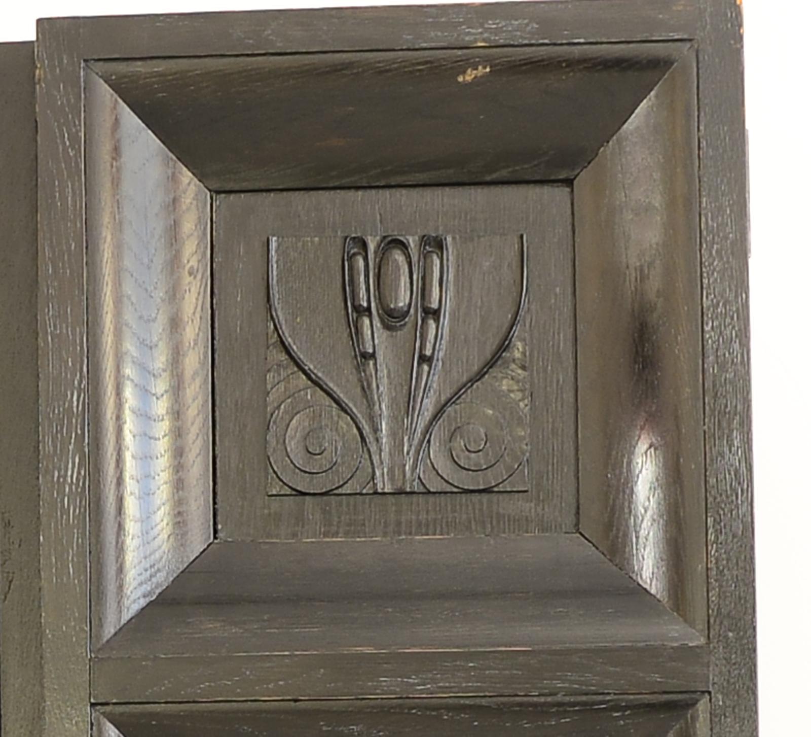 Jugendstil Libreria/armadio originale del tempo con marchio 