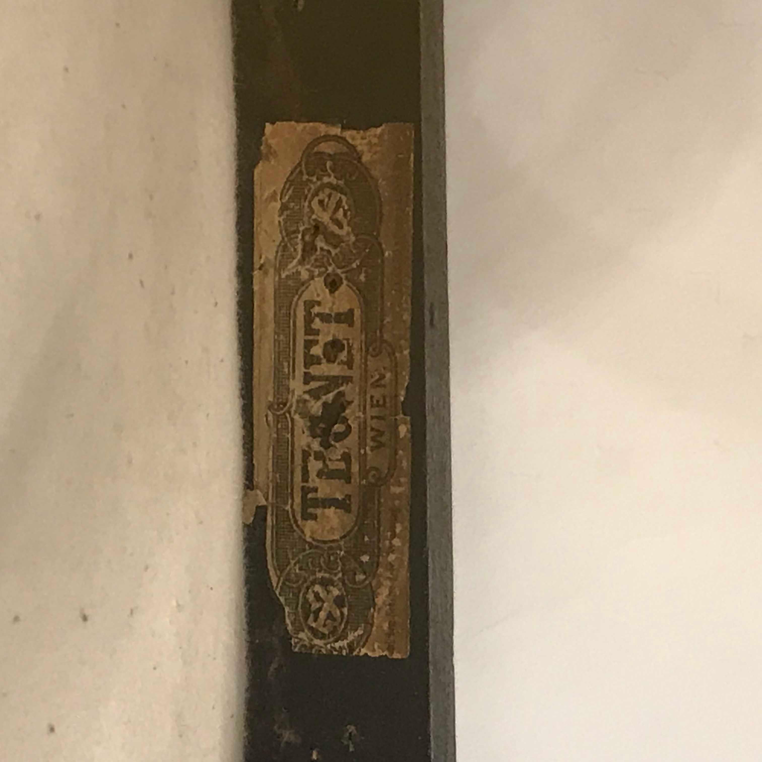 Fait main Rare tabouret J.&J. Thonet, fin du 19ème siècle, 1880 en vente