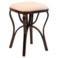 Original of the Time, Rare J.&J. Thonet Stool, Late 19th Century, 1880