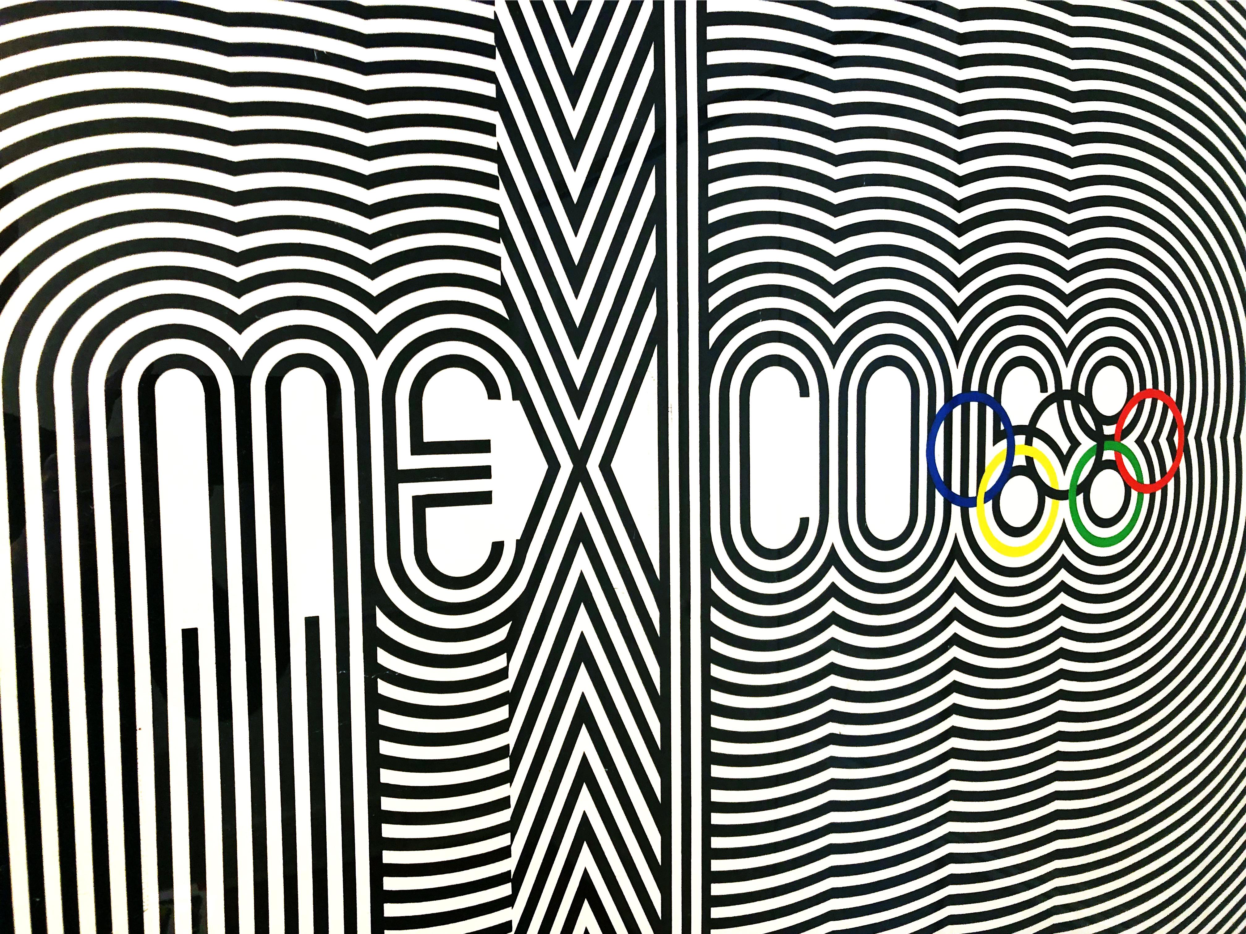 mexico 68 poster