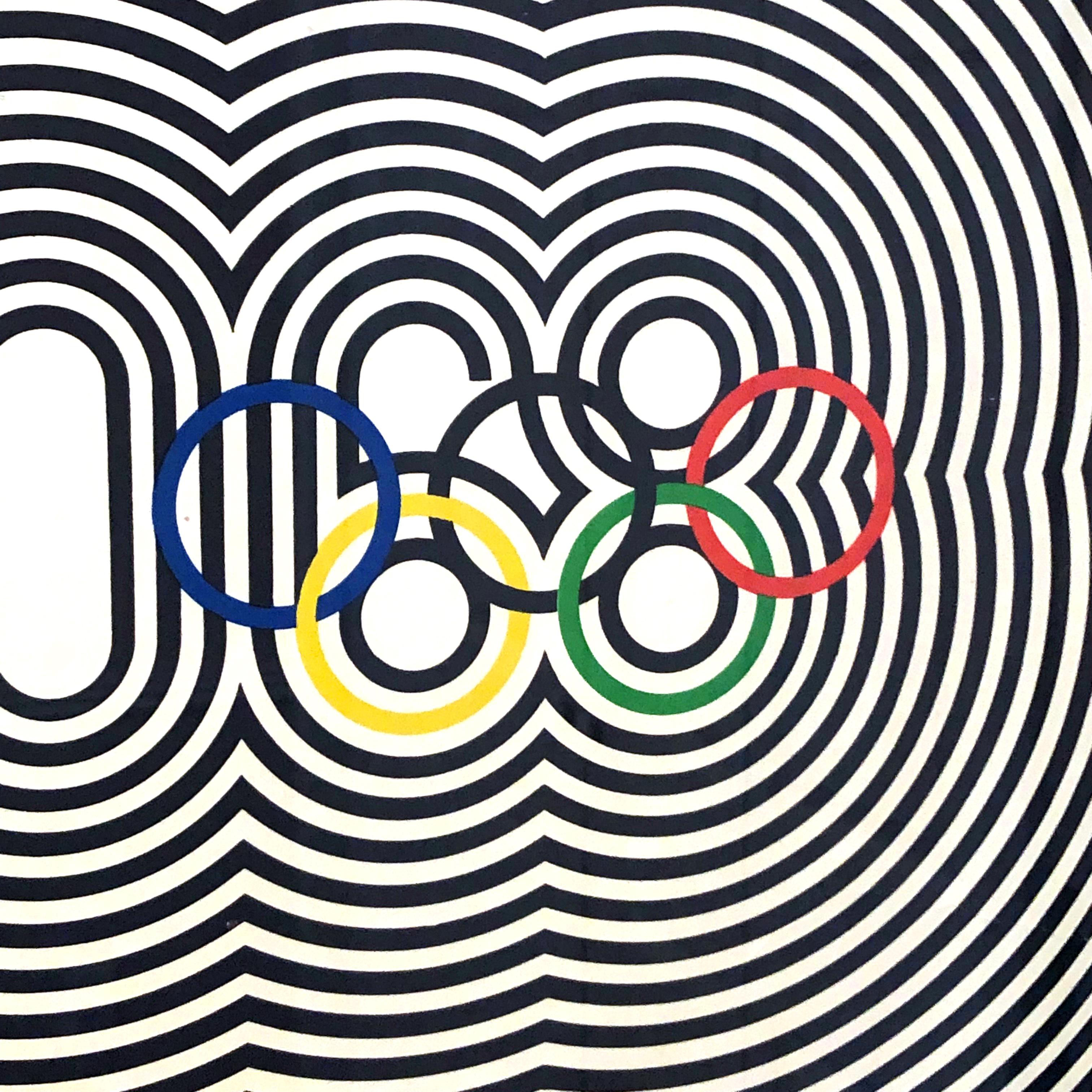 1968 olympics poster