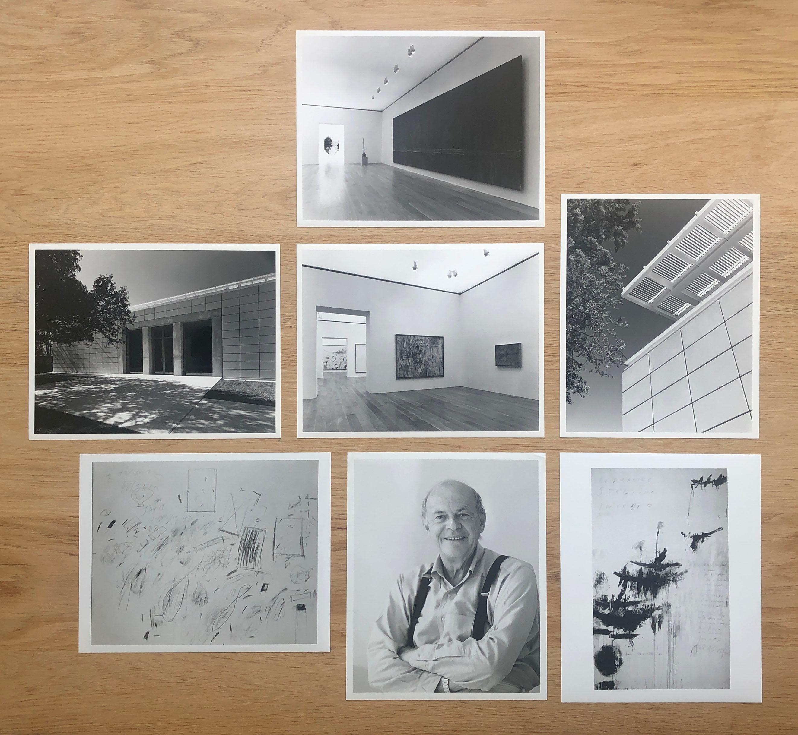 Original official press photo kit 1995 Cy Twombly exhibition: A ...