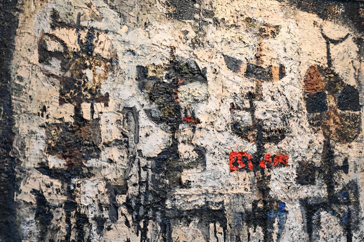 Antonio Lorenzo Olio su tela 'Composizione 175' (1922-2009), Spagna 1958 3