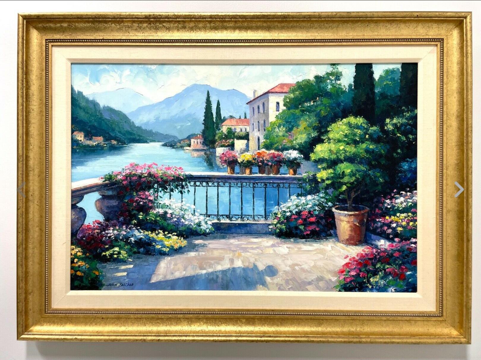 Peinture à l'huile originale sur toile Impasto - 