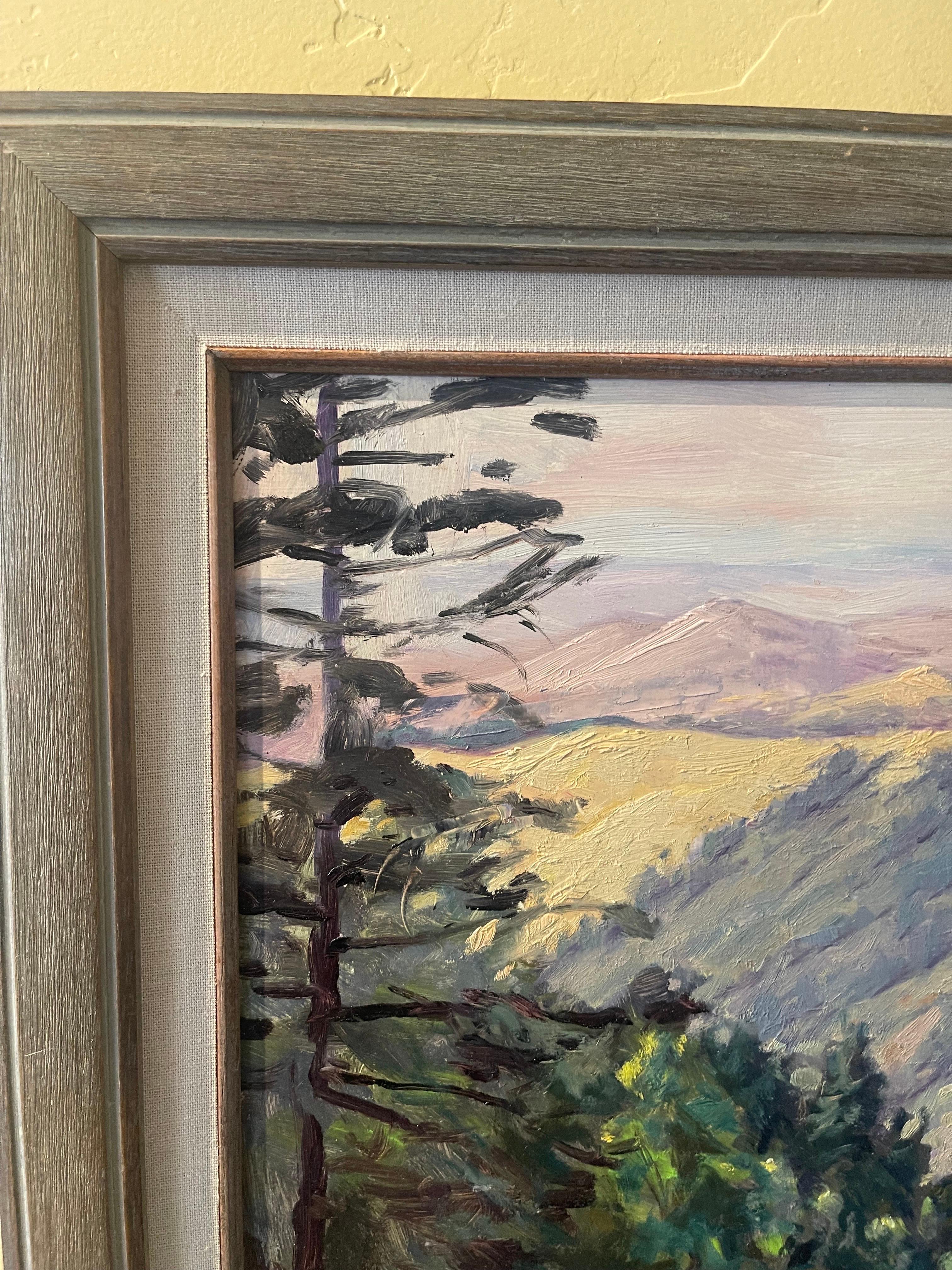 Original Oil on Board Southwest Plein Air Landscape Painting by Axel Linus 6