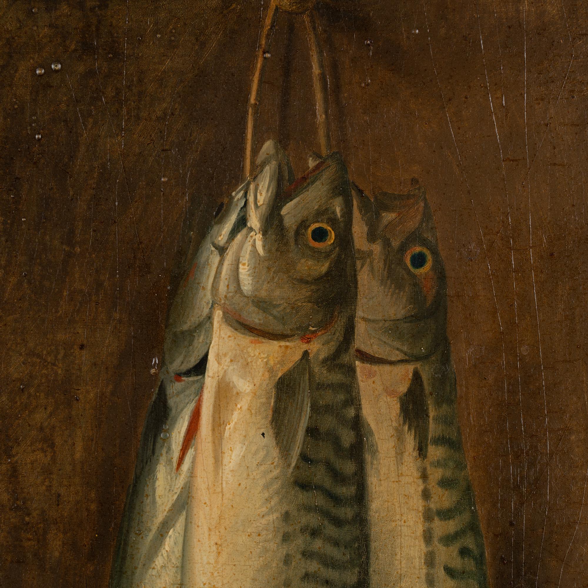 old fish painting