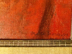 Original Oil on Canvas over Board by Listed Artist Morris Atkinson Blackburn