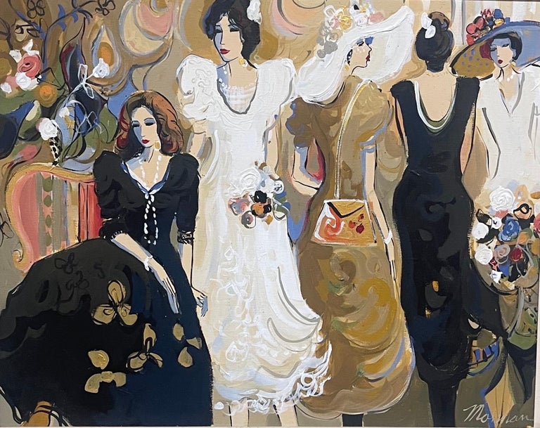 Original Oil on Canvas Painting by Isaac Maimon For Sale at 1stDibs