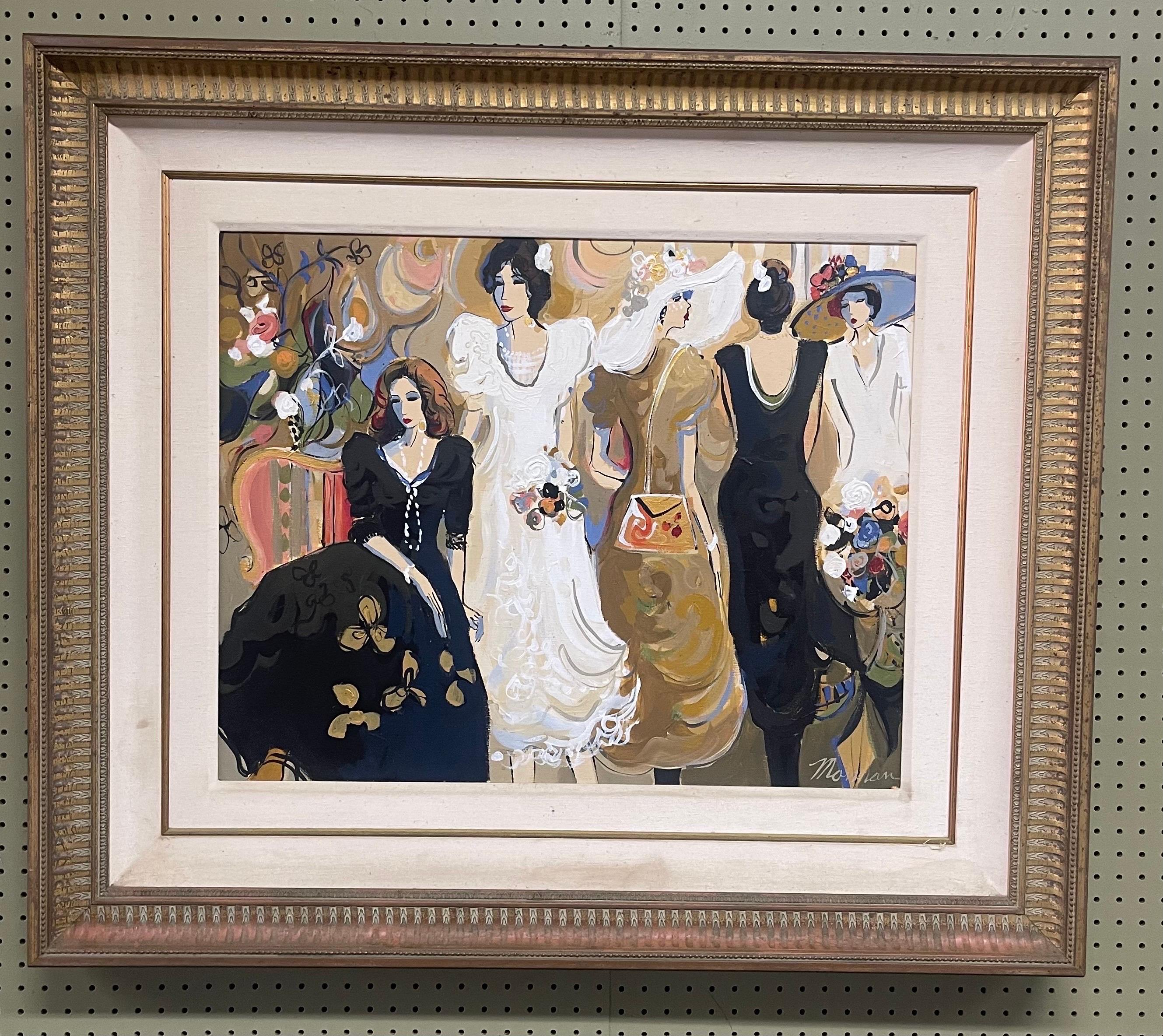 Peinture à l'huile sur toile originale d'Isaac Maimon en vente 8