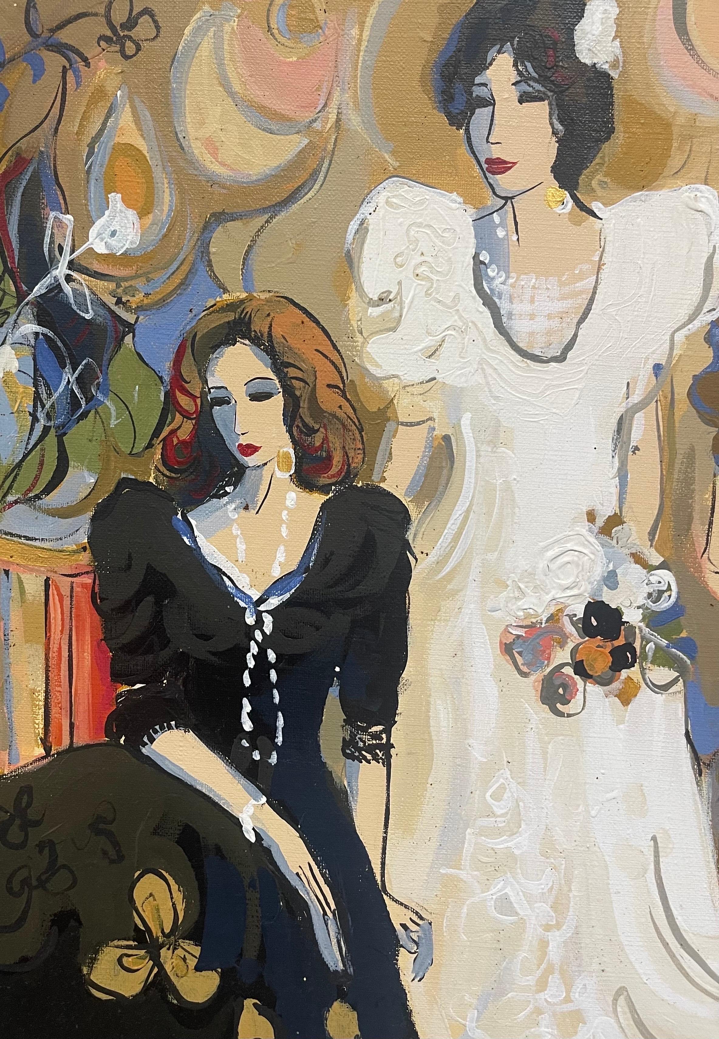 Original Oil on Canvas Painting by Isaac Maimon In Good Condition For Sale In San Diego, CA