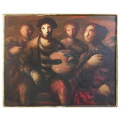 Sylvain Vigny Original Oil on Canvas Figurative Painting, Signed