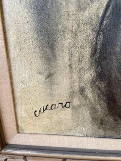 Original Oil on Canvas Still Life by Listed Artist Pascal Cucaro