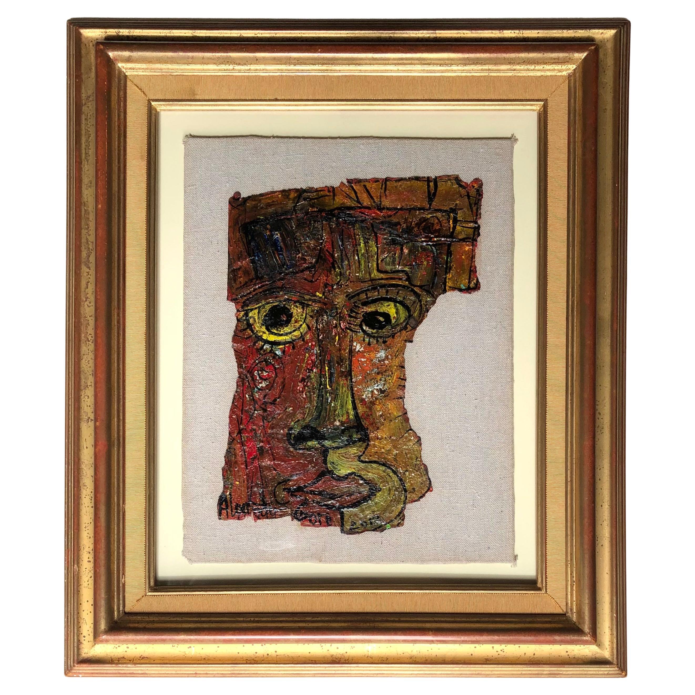 Alexander Gore Original Oil on Paper Painting, Certified, 2012, Framed