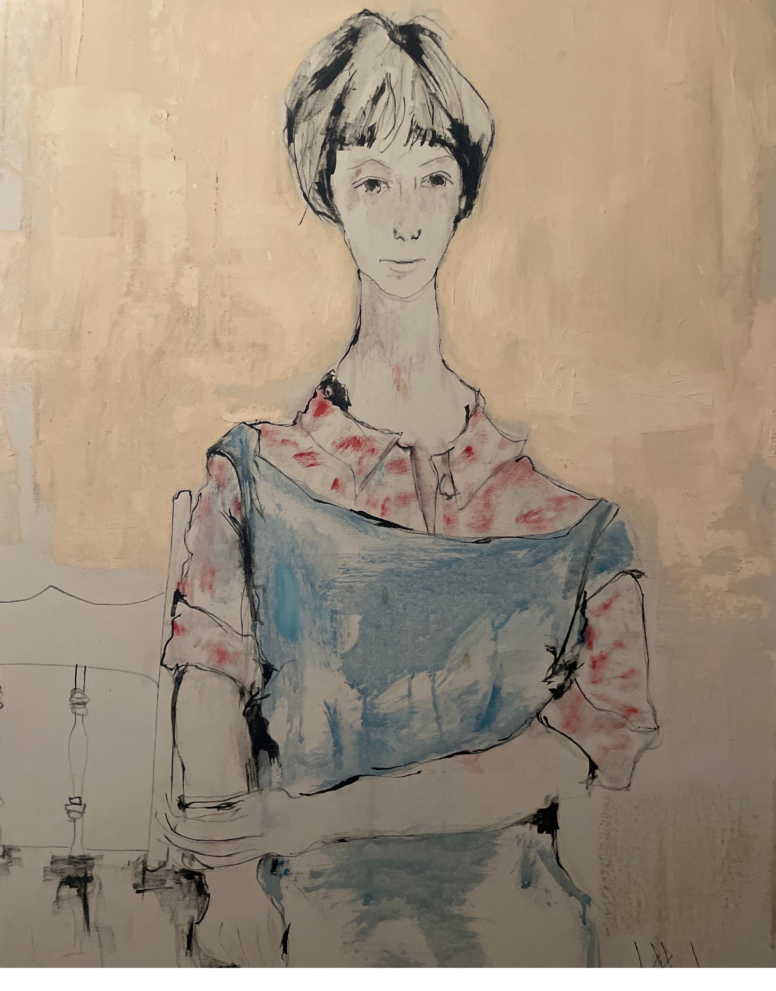 Canvas Original Oil Painting by Gino Hollander For Sale