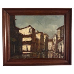 Original Oil Painting by José Alberto Mora, Venezuela, circa 1970s