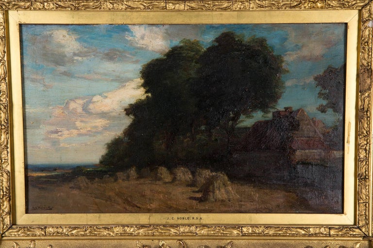 Original Oil Painting Landscape by James Campbell, 18461913 at 1stDibs