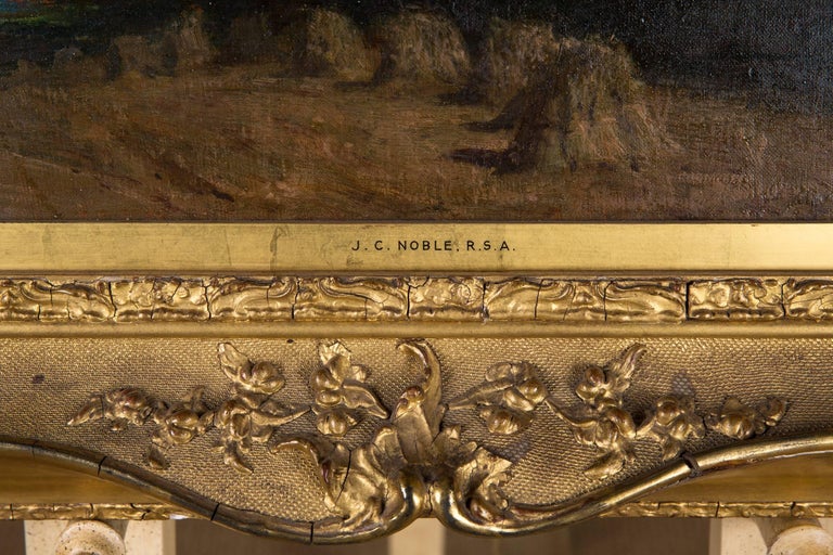 Original Oil Painting Landscape by James Campbell, 18461913 at 1stDibs