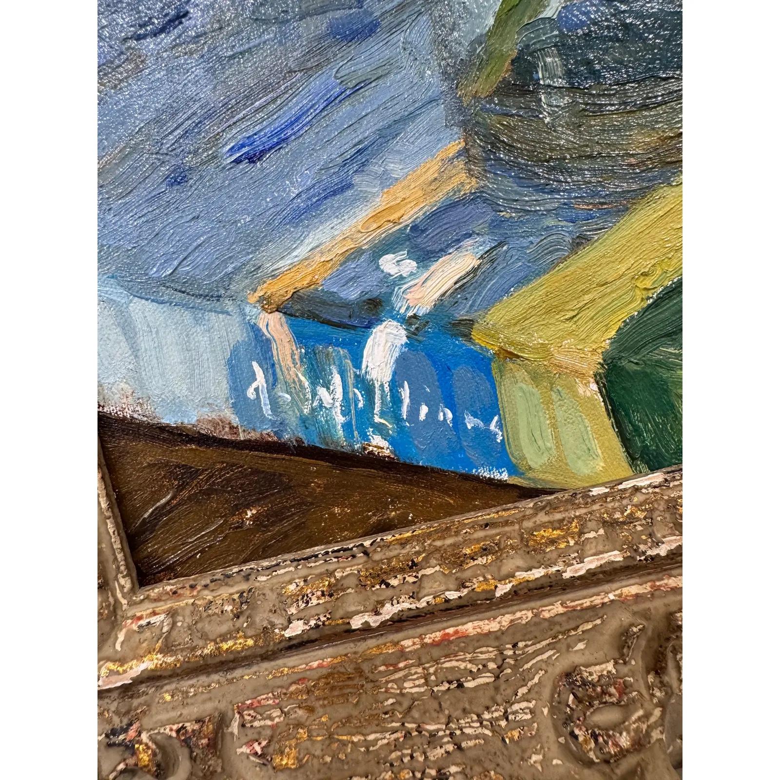 Pintura al Óleo Original de Narcisos y Libro Siglo XXI y contemporáneo en venta