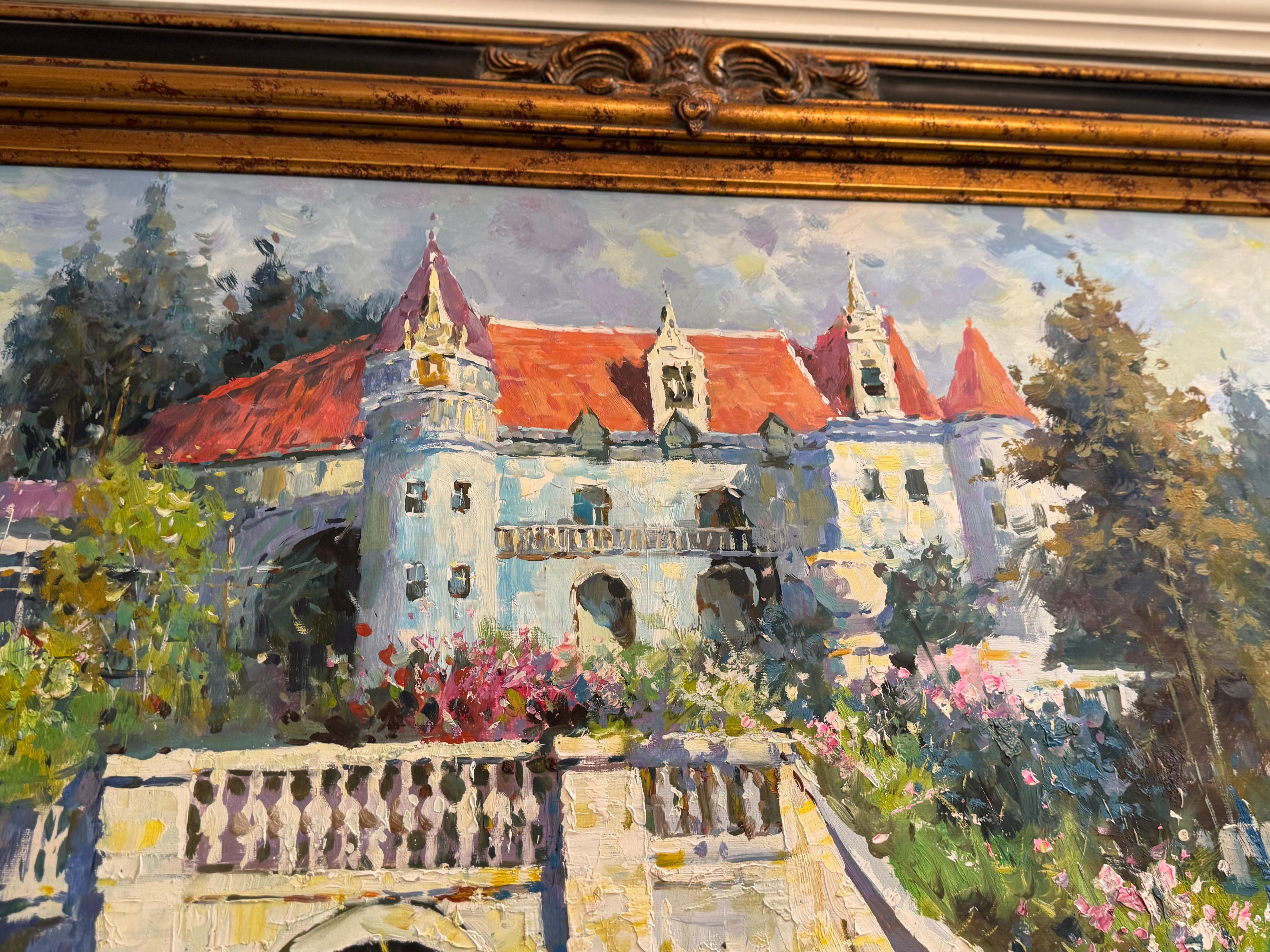 Original Oil painting replica of first 20 century artist Colin Campbell Cooper For Sale 3