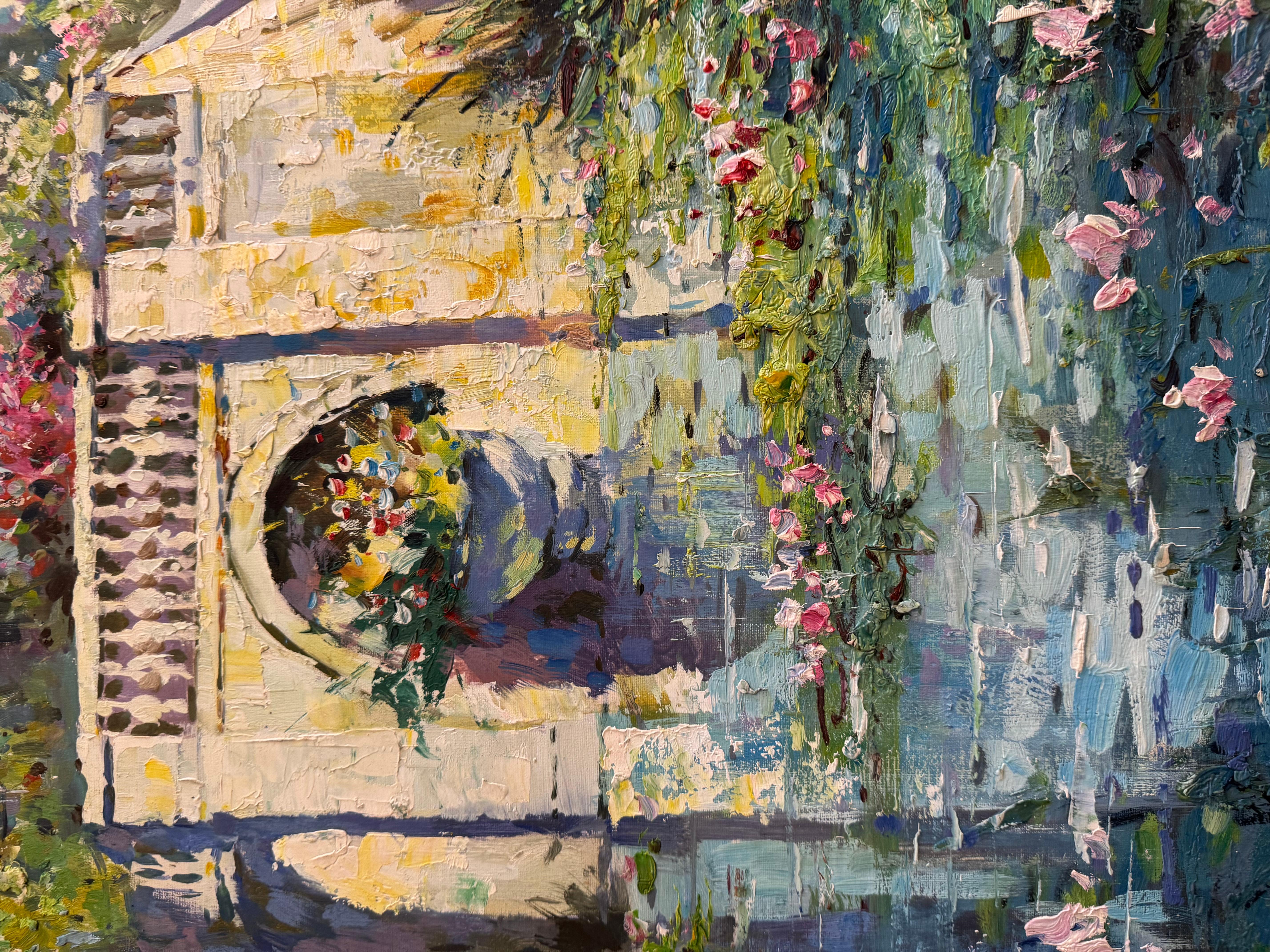 Original Oil painting replica of first 20 century artist Colin Campbell Cooper For Sale 6