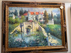 Original Oil painting replica of first 20 century artist Colin Campbell Cooper