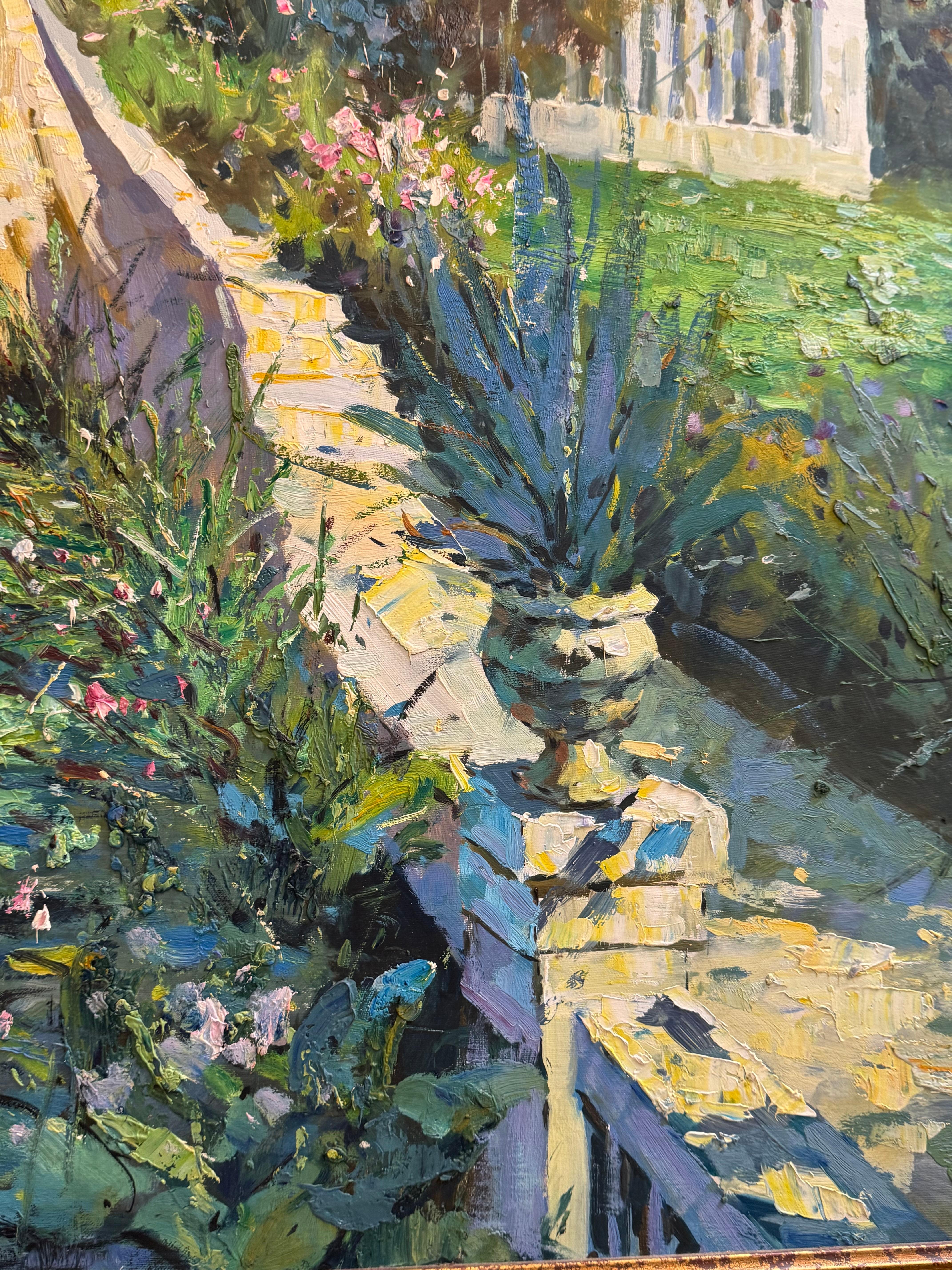 20th Century Original Oil painting replica of first 20 century artist Colin Campbell Cooper For Sale