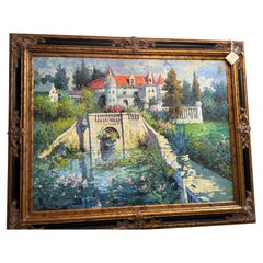 Óleo original réplica del primer artista del siglo XX Colin Campbell Cooper