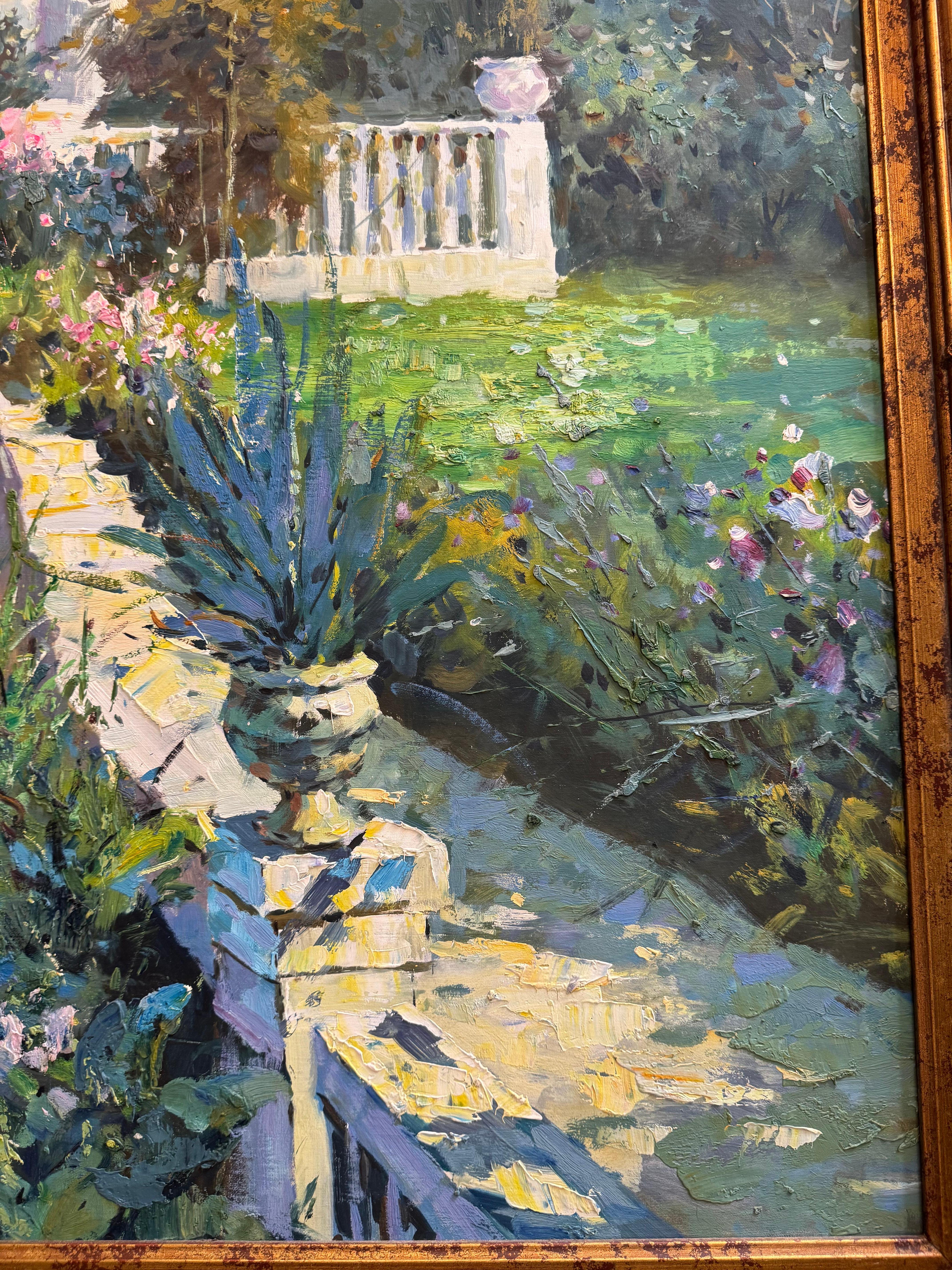 Original Oil painting replica of first 20 century artist Colin Campbell Cooper For Sale 5