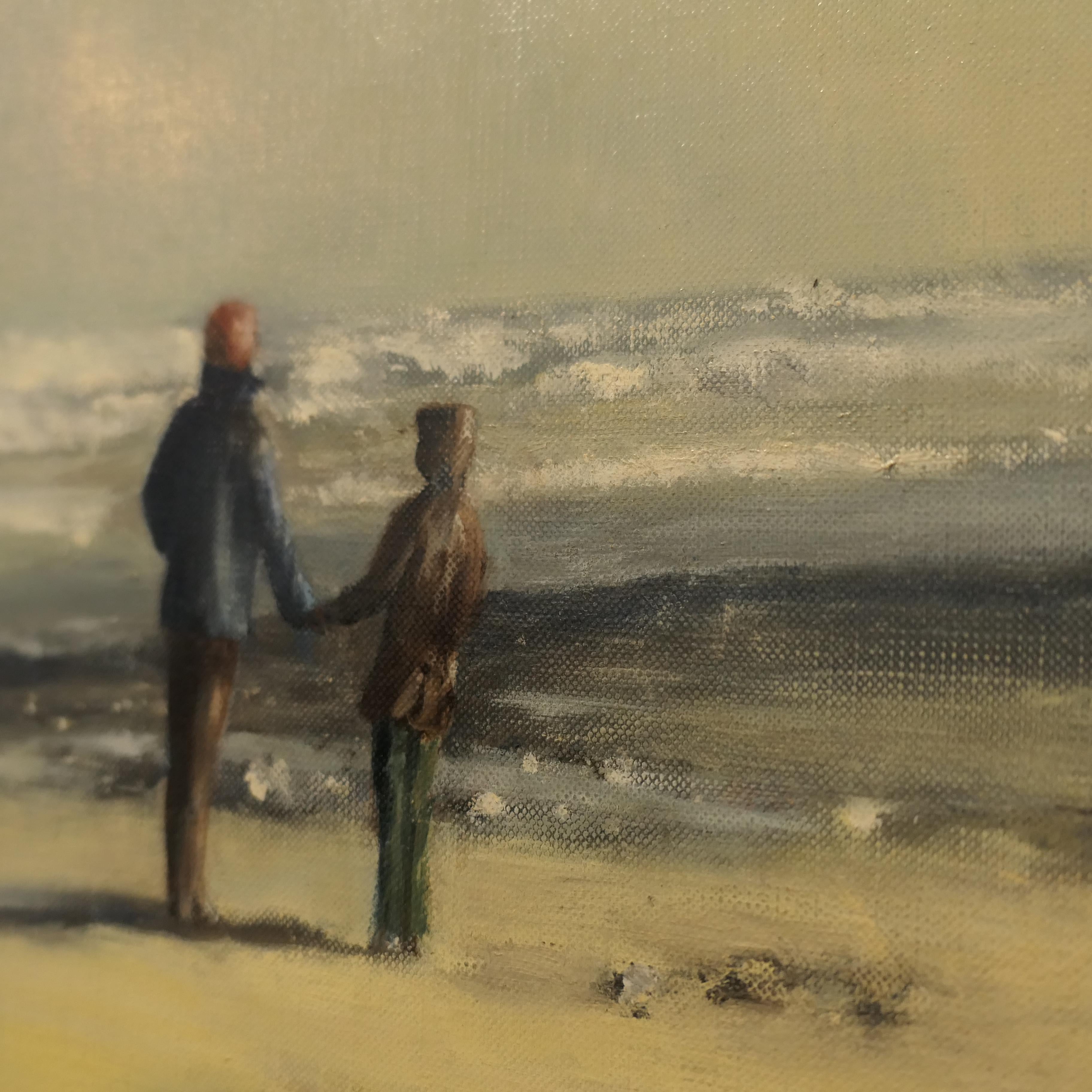 Late 20th Century Original Oil Painting Signed by Artist Sheila Hughes  A desirable original