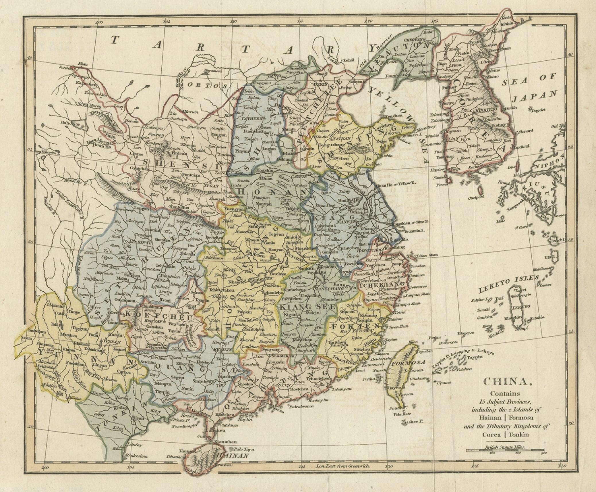 original china map