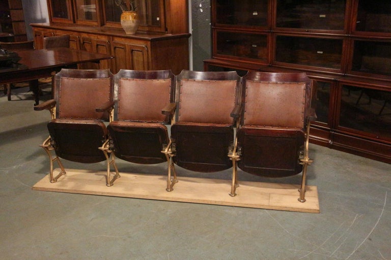 Original Old Theater Seats at 1stDibs