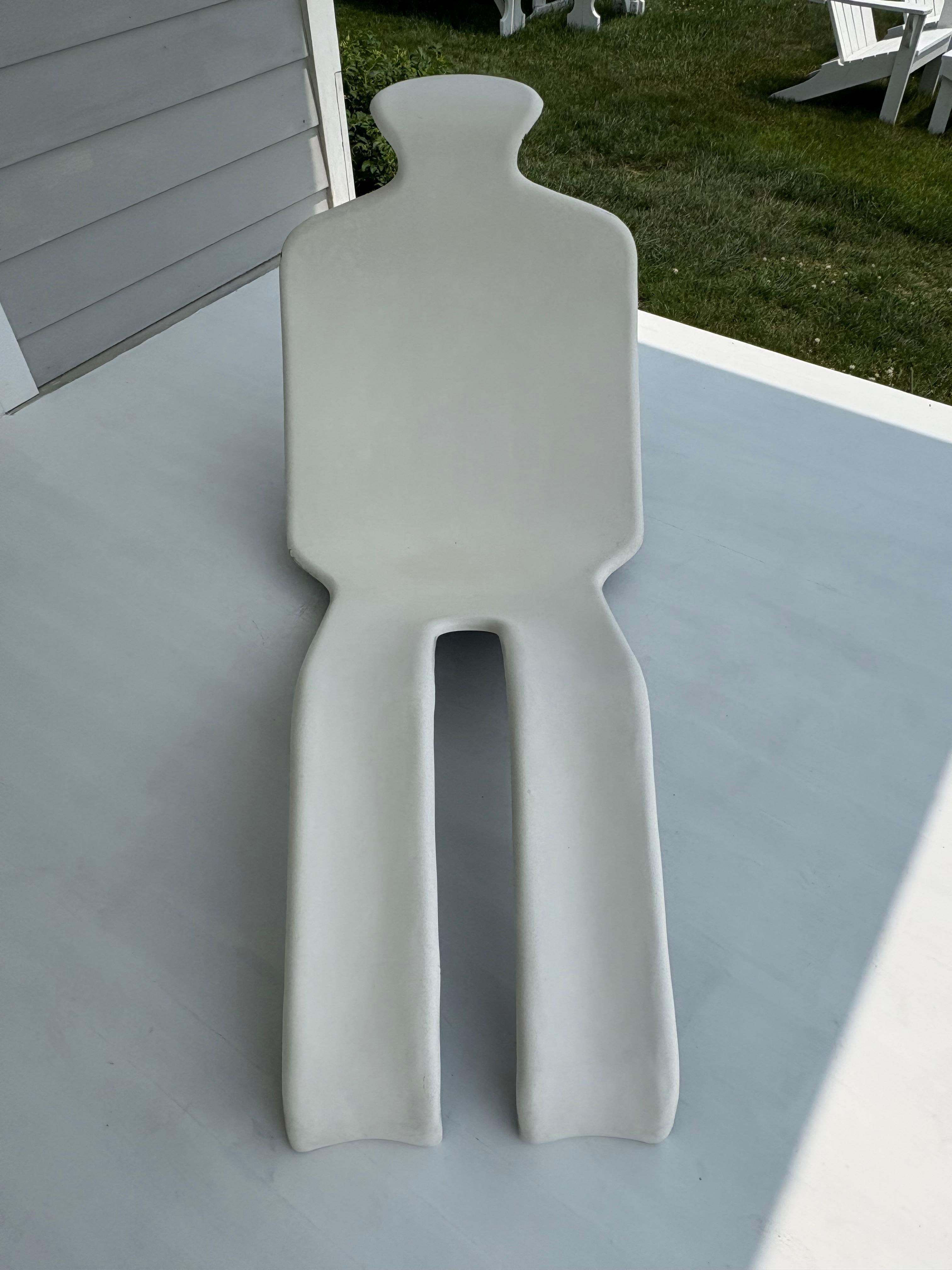 20th Century Original Olivier Mourgue Fiberglass Bouloum Lounge Chair For Sale