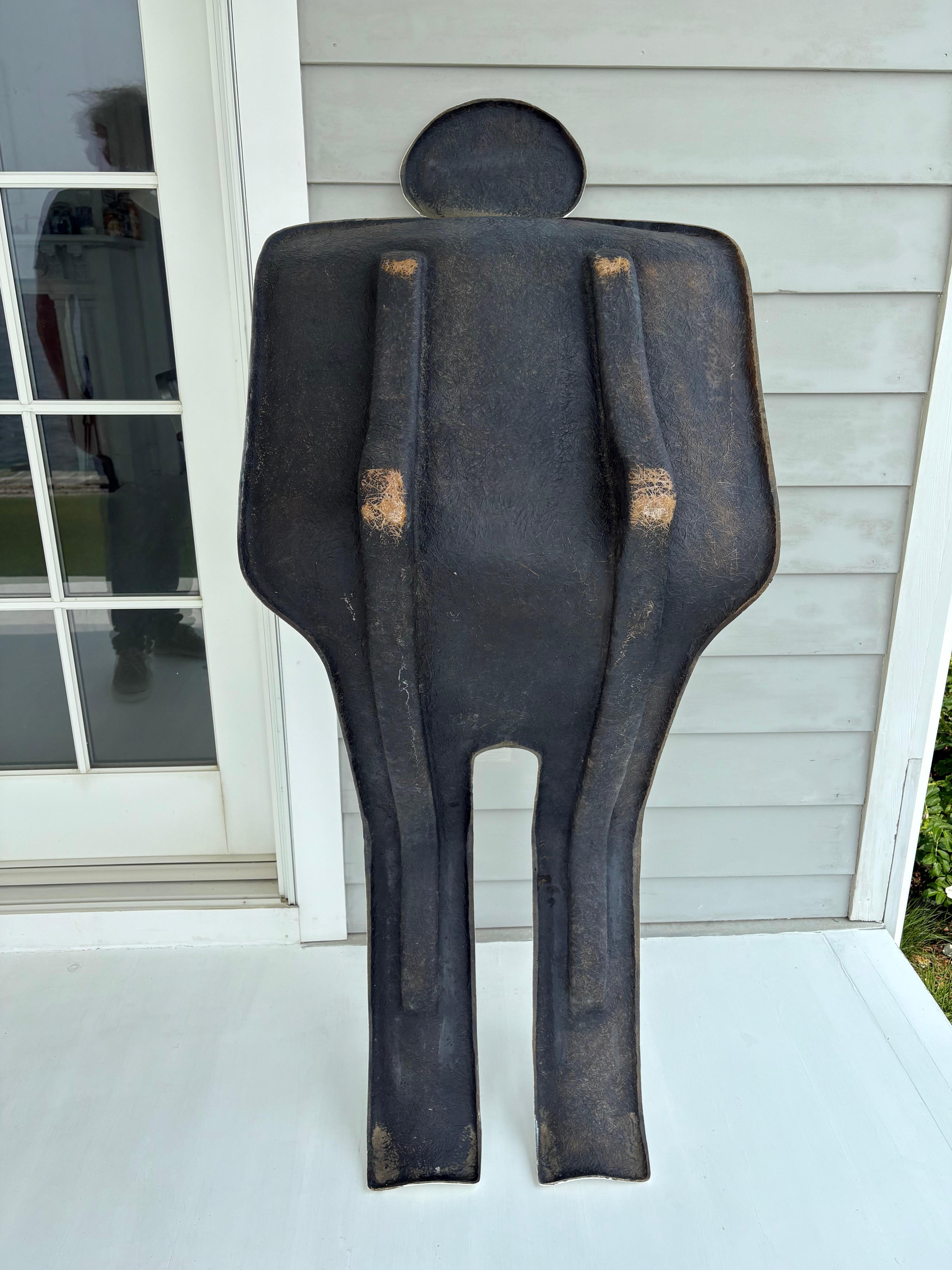 Original Olivier Mourgue Fiberglass Bouloum Lounge Chair For Sale 1