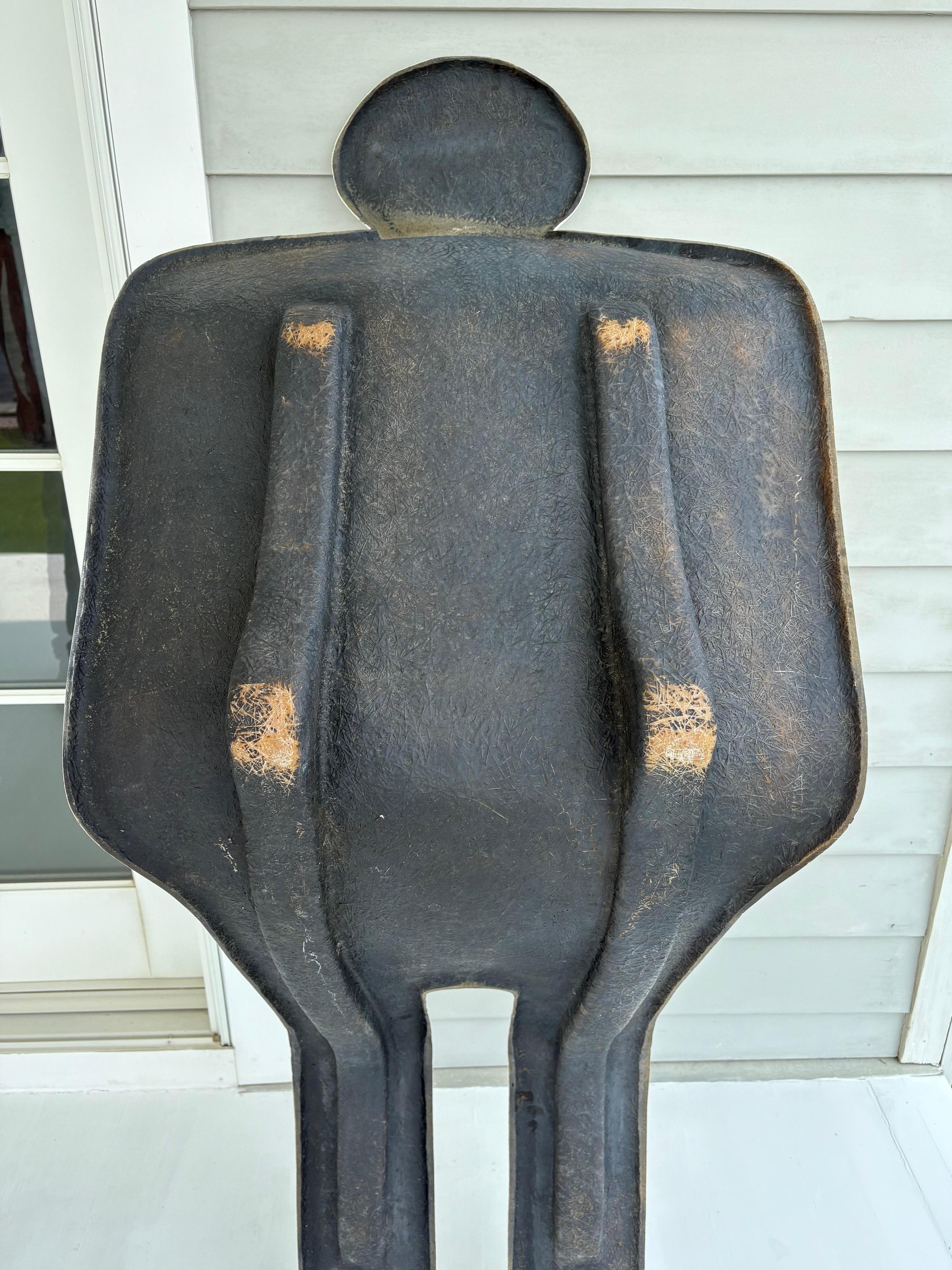 Original Olivier Mourgue Fiberglass Bouloum Lounge Chair For Sale 2