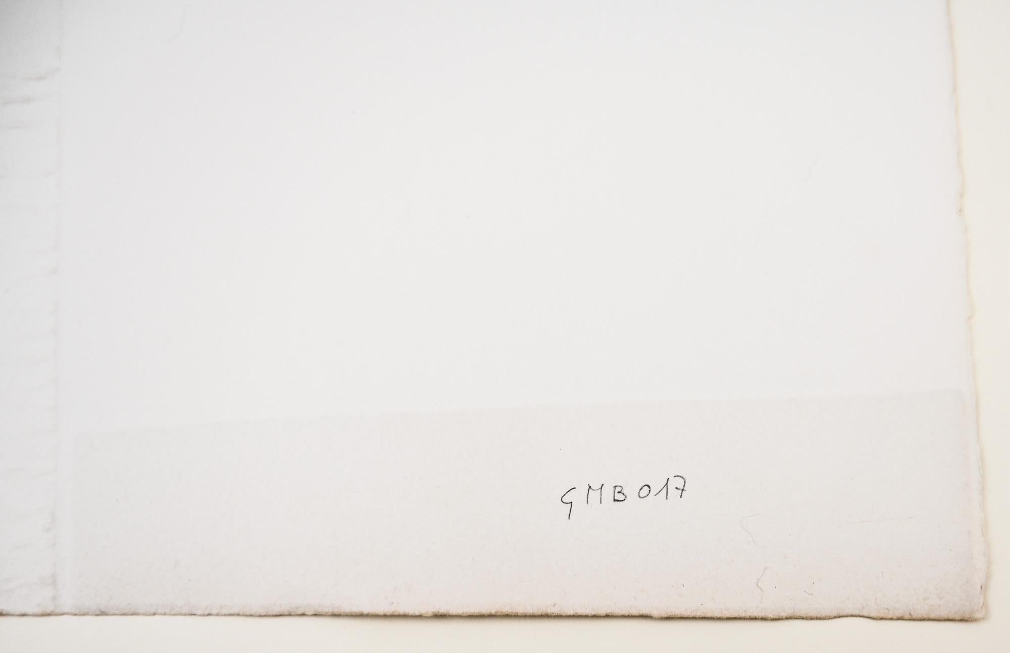 Original Opartfarbene Aquatinta-Radierung von Jacqueline de Butler (Papier) im Angebot