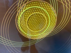 Original Optical Art by Ernst Lurker "Effentricity"